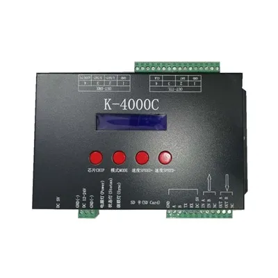 Controlador de luzes LED RGB